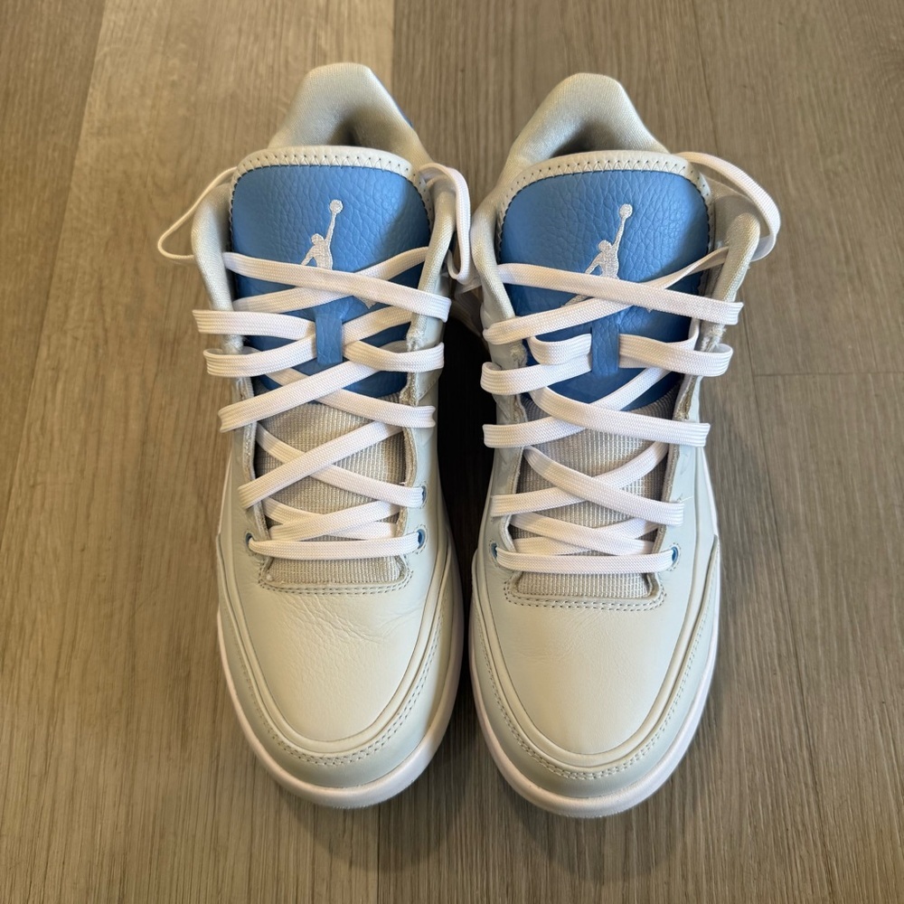 Air Jordan Flight Origin 3 Pure Platinum Legend Blue Men’s 9.5 - Picture 4 of 9